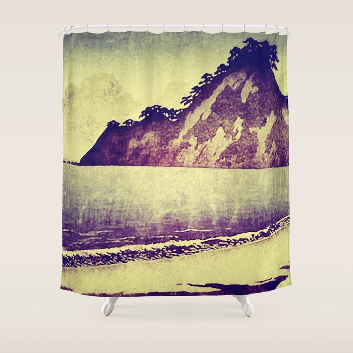 Thick Skin - Towering Over Hitai Shower Curtain Gallery Image 1