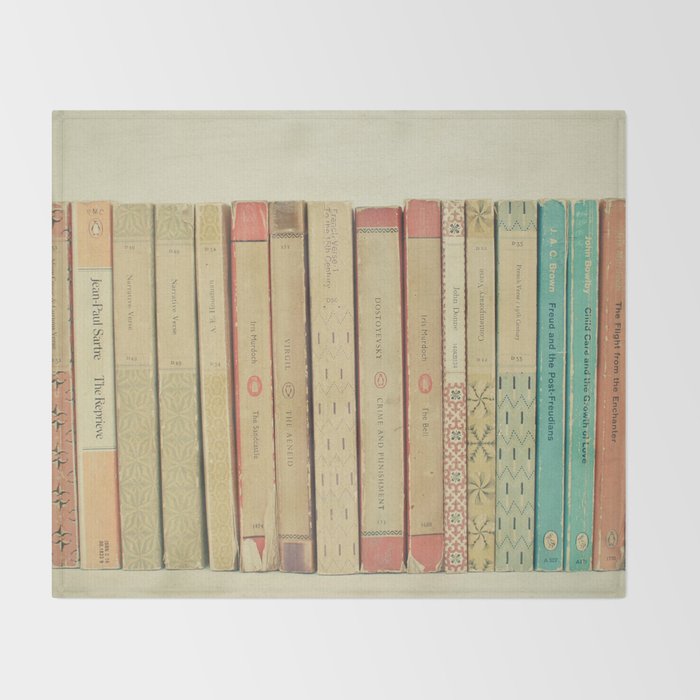 Books Throw Blanket Gallery Image 2