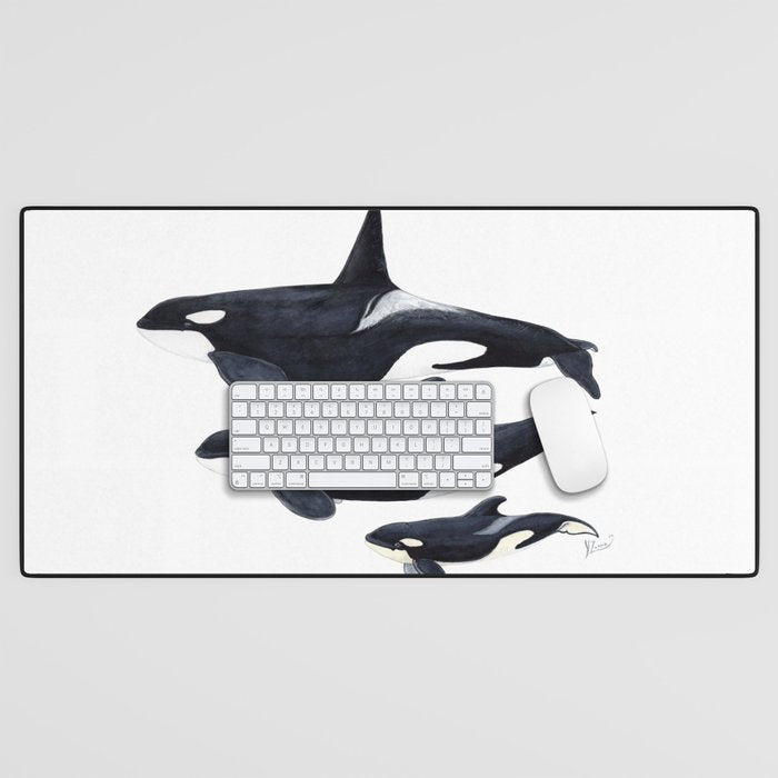 Orca (Orcinus orca) Desk Mat Gallery Image 1