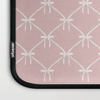 Bows & Ribbons Pattern LVII Pastel Pink Laptop Sleeve Gallery Image 3