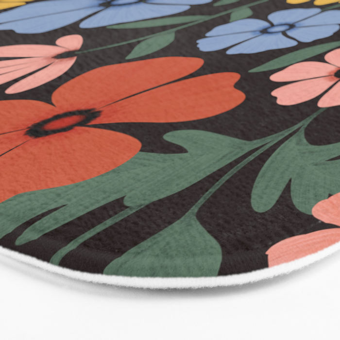 Wildflowers  Bath Mat Gallery Image 3