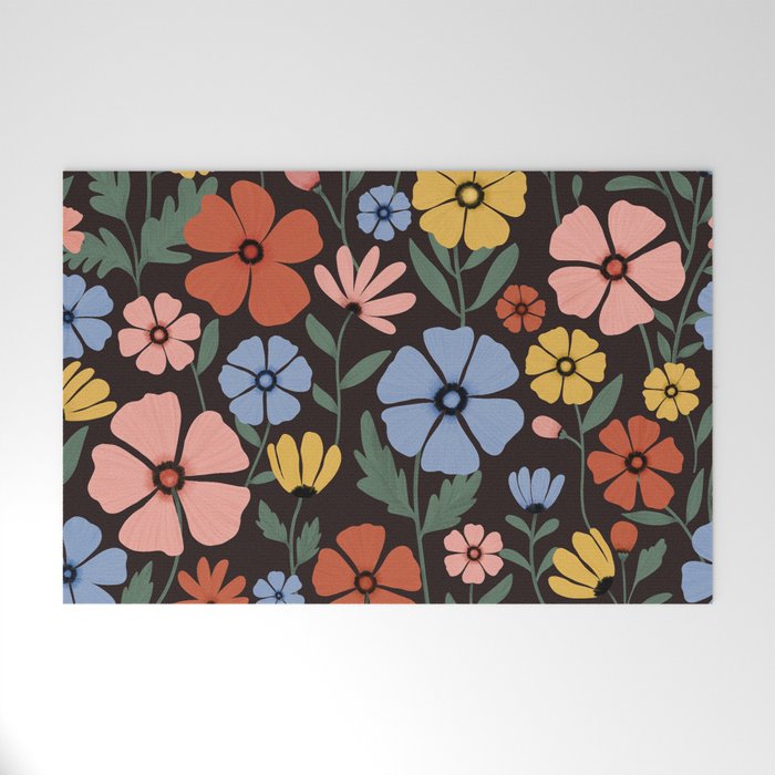 Wildflowers  Welcome Mat Gallery Image 1