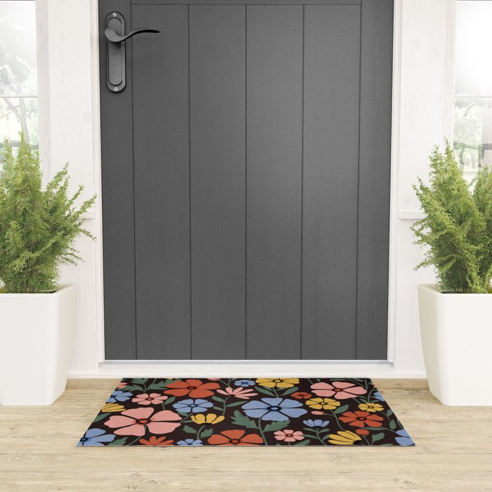 Wildflowers  Welcome Mat Gallery Image 3