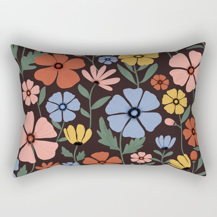 Wildflowers  Rectangular Pillow Gallery Image 2