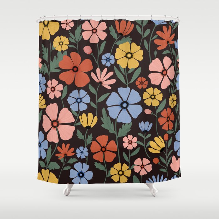 Wildflowers  Shower Curtain Gallery Image 1