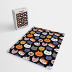 Funny cat animal cartoon art pattern Jigsaw Puzzle Gallery Image 2