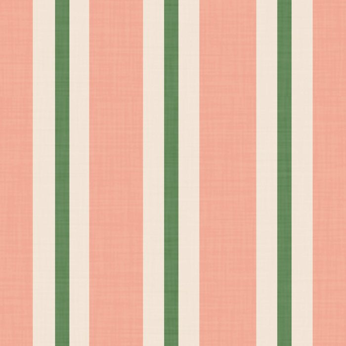 Classic Stripes - peach green Coffee Mug Gallery Image 2