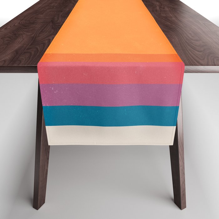 Vintage California Sun 02 Table Runner Gallery Image 1