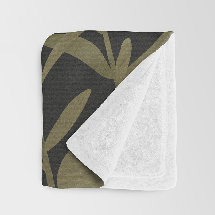 Abstract Florals 4 Throw Blanket Gallery Image 3