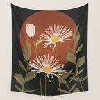 Abstract Florals 4 Wall Tapestry Gallery Image 4