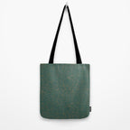William Morris Middlemore Green Moss Gold Pattern Tote Bag Gallery Image 2