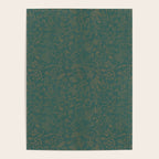William Morris Middlemore Green Moss Gold Pattern Poster Gallery Image 4