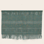 William Morris Middlemore Green Moss Gold Pattern Wall Hanging Gallery Image 1