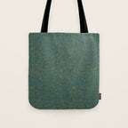 William Morris Middlemore Green Moss Gold Pattern Tote Bag Gallery Image 1