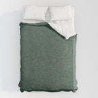 William Morris Middlemore Green Moss Gold Pattern Duvet Cover Gallery Image 6