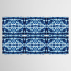 Tie Dye Blues Twos Tablecloth Gallery Image 2