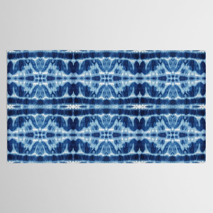 Tie Dye Blues Twos Tablecloth Gallery Image 2