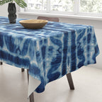 Tie Dye Blues Twos Tablecloth Gallery Image 3