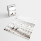 Surfer Black and White Jigsaw Puzzle Gallery Image 2