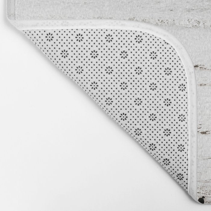 Surfer Black and White Bath Mat Gallery Image 2