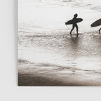 Surfer Black and White Poster Gallery Image 3