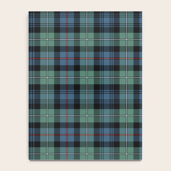Clan Mackenzie Ancient Tartan Notebook Gallery Image 4