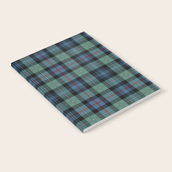 Clan Mackenzie Ancient Tartan Notebook Gallery Image 1