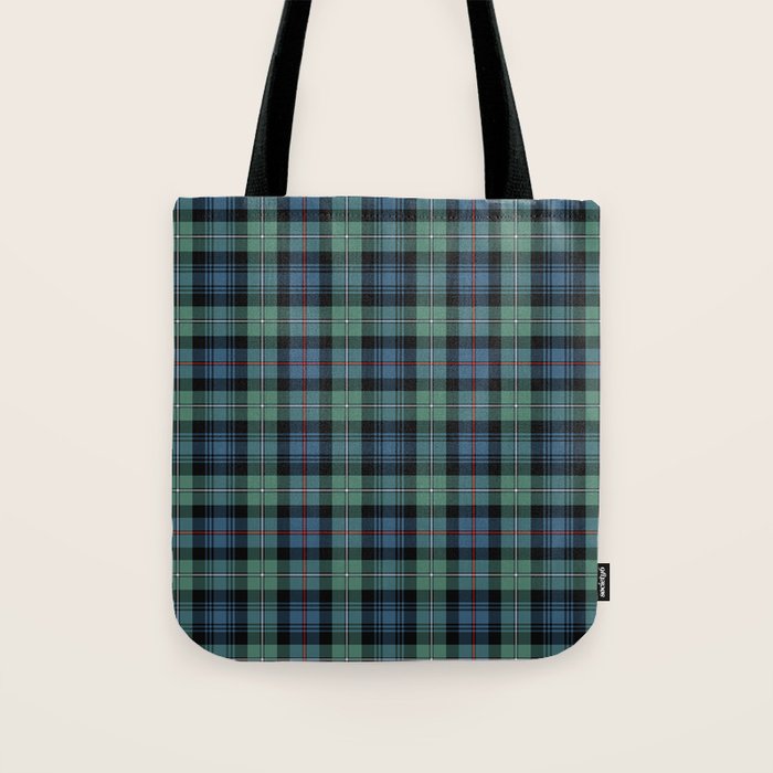 Clan Mackenzie Ancient Tartan Tote Bag Gallery Image 1