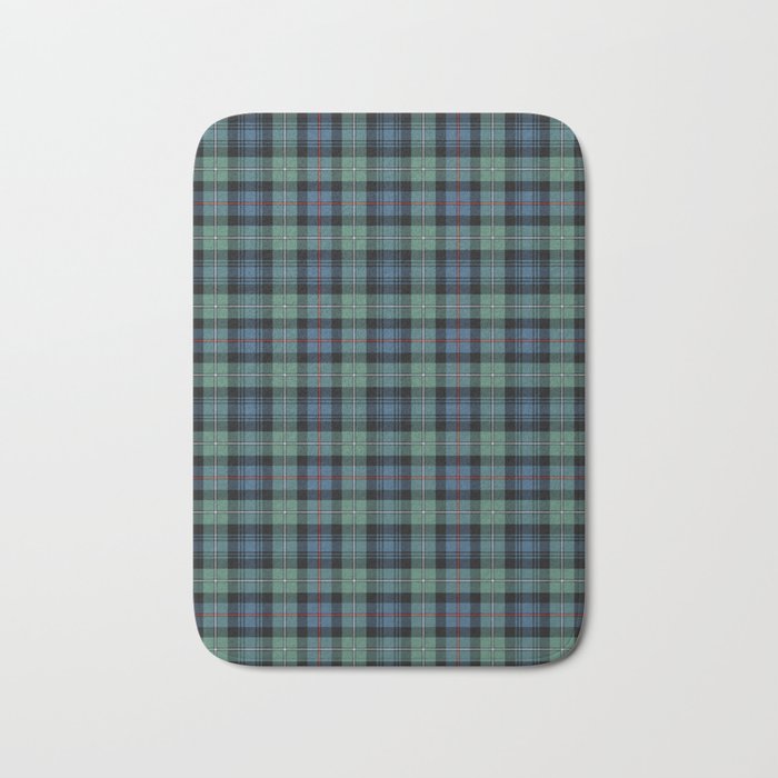 Clan Mackenzie Ancient Tartan Bath Mat Gallery Image 1