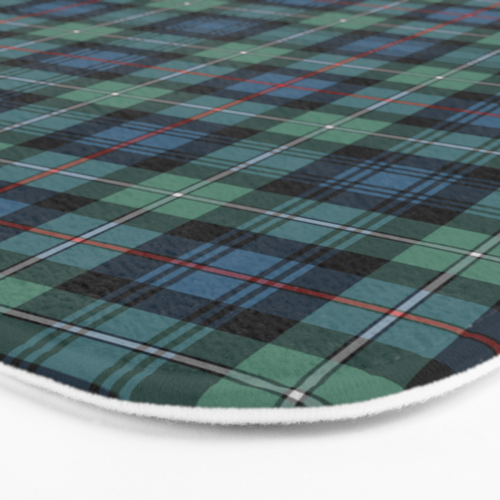 Clan Mackenzie Ancient Tartan Bath Mat Gallery Image 3