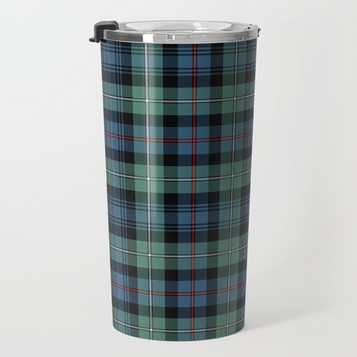 Clan Mackenzie Ancient Tartan Travel Mug Gallery Image 3