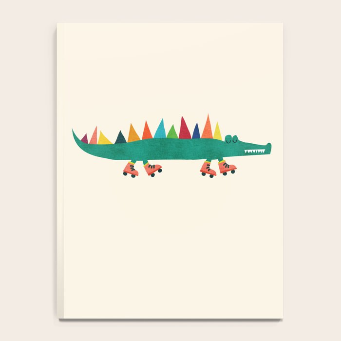 Crocodile on Roller Skates Notebook Gallery Image 4