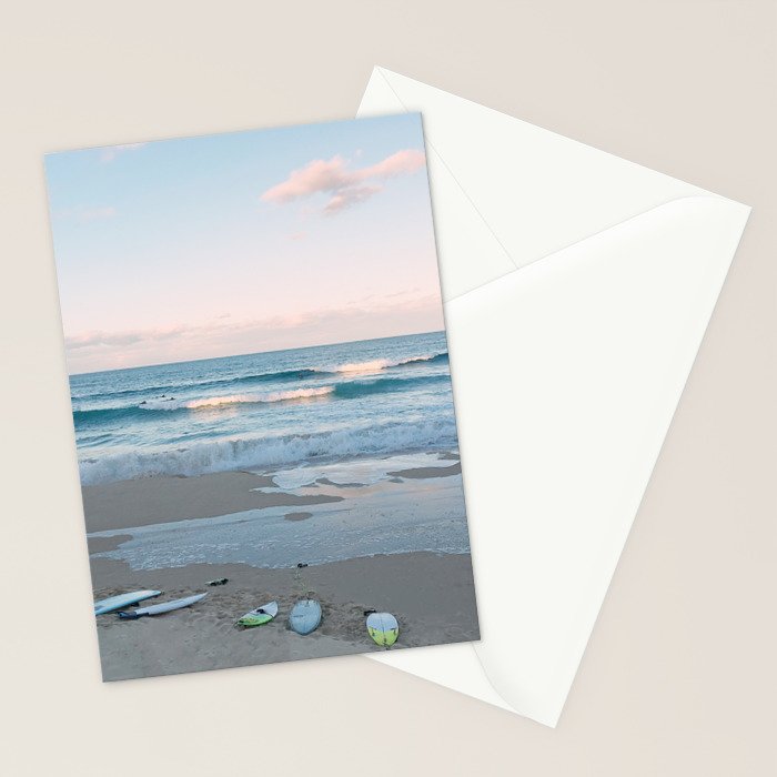 Sunset surf Stationery Card Gallery Image 2