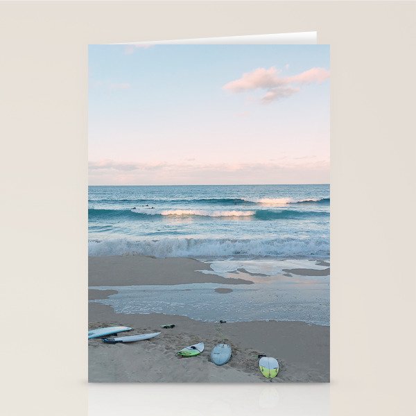 Sunset surf Stationery Card Gallery Image 2