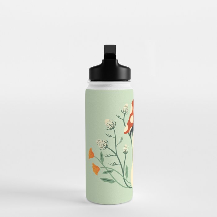 Mushroom Afternoon Water Bottle Gallery Image 3