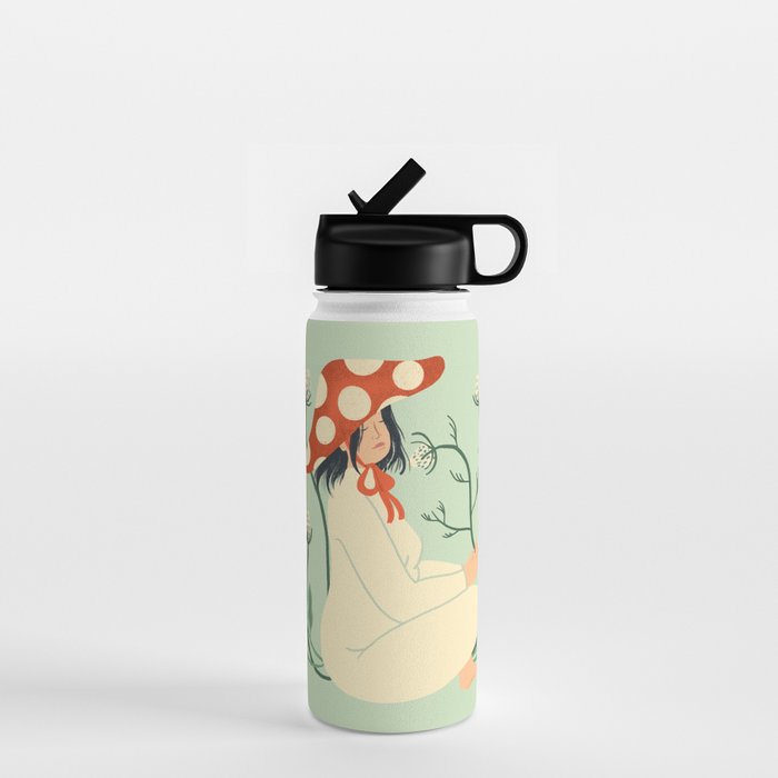 Mushroom Afternoon Water Bottle Gallery Image 1