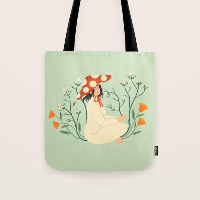 Mushroom Afternoon Tote Bag Gallery Image 1