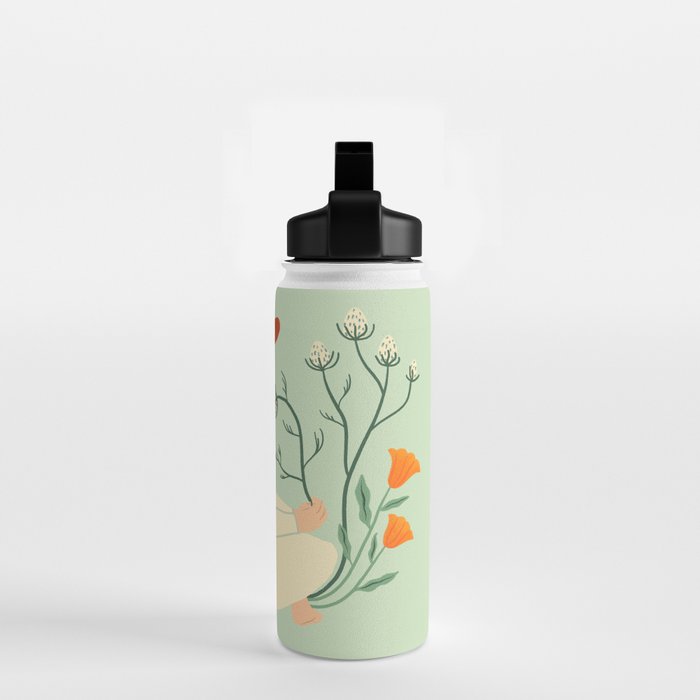 Mushroom Afternoon Water Bottle Gallery Image 2
