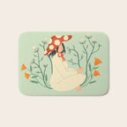Mushroom Afternoon Bath Mat Gallery Image 1