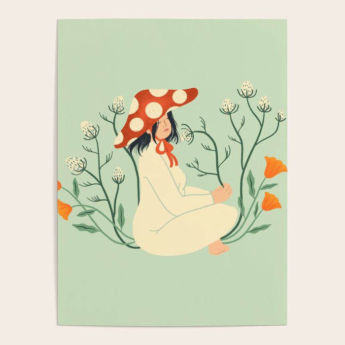 Mushroom Afternoon Poster Gallery Image 1