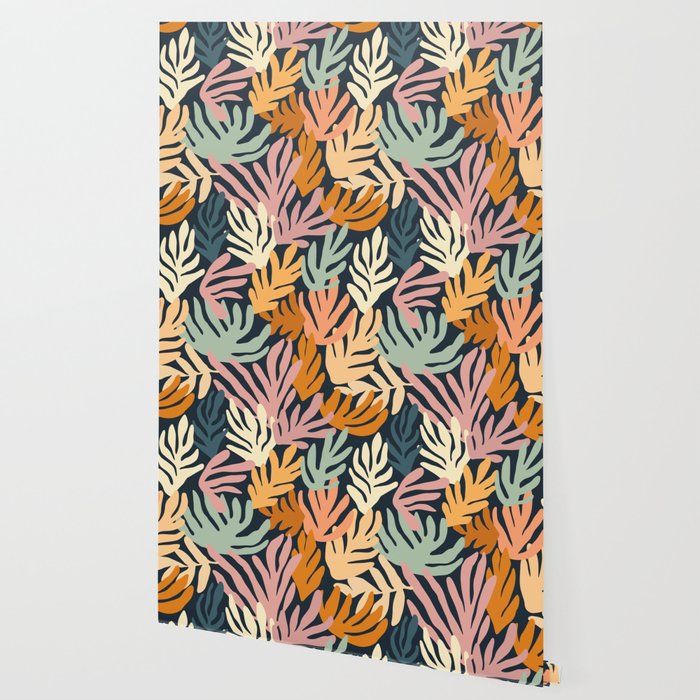 Abstract organic nature plant leaf art pattern Wallpaper Gallery Image 2
