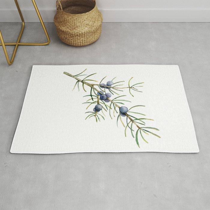 Juniper White Christmas Rug Gallery Image 1