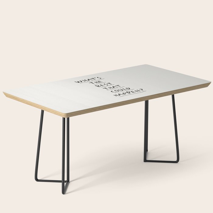 What's The Best That Could Happen Coffee Table Gallery Image 1