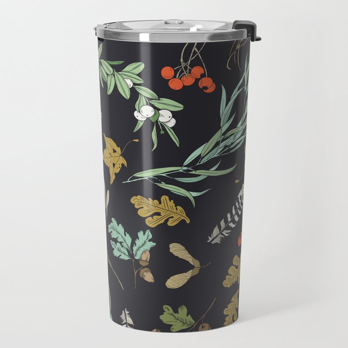 Boho vintage nature Travel Mug Gallery Image 2