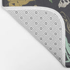 Boho vintage nature Bath Mat Gallery Image 2