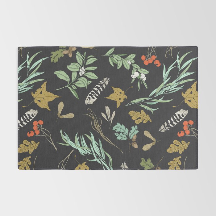 Boho vintage nature Rug Gallery Image 2