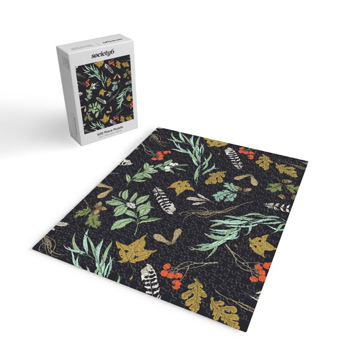 Boho vintage nature Jigsaw Puzzle Gallery Image 2