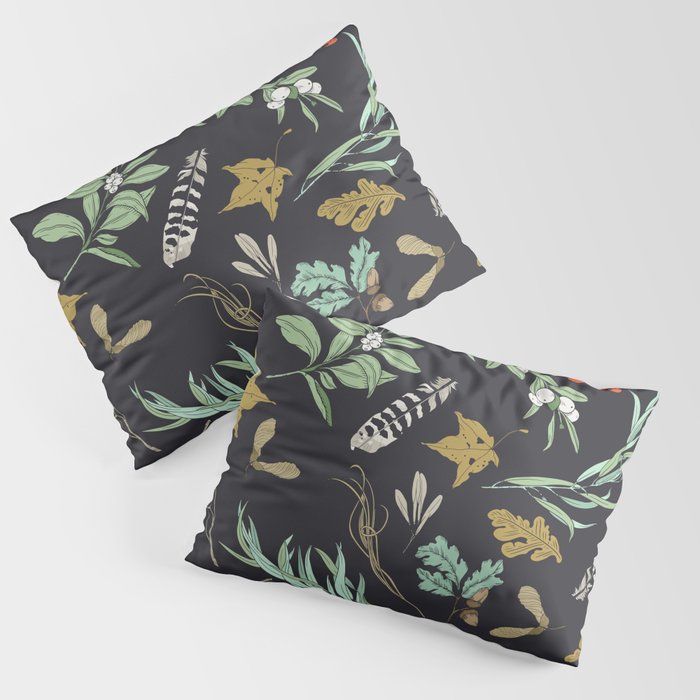 Boho vintage nature Pillow Sham Gallery Image 3