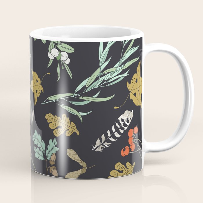 Boho vintage nature Coffee Mug Gallery Image 1
