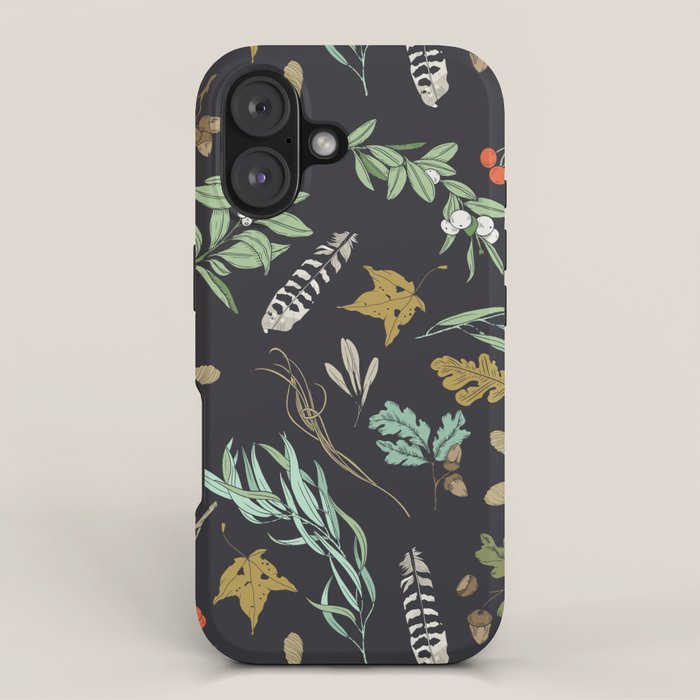 Boho vintage nature iPhone Case Gallery Image 1